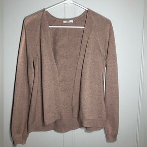 Gap Mauve Dusty Rose Lightweight Cardigan Size M